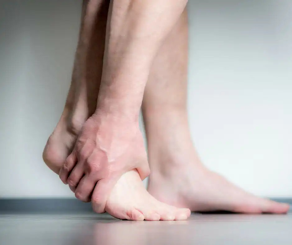 26 Foot and Ankle Peroneal Tendon Tear Injury -Swollen ankle caused by a peroneal tendon injury